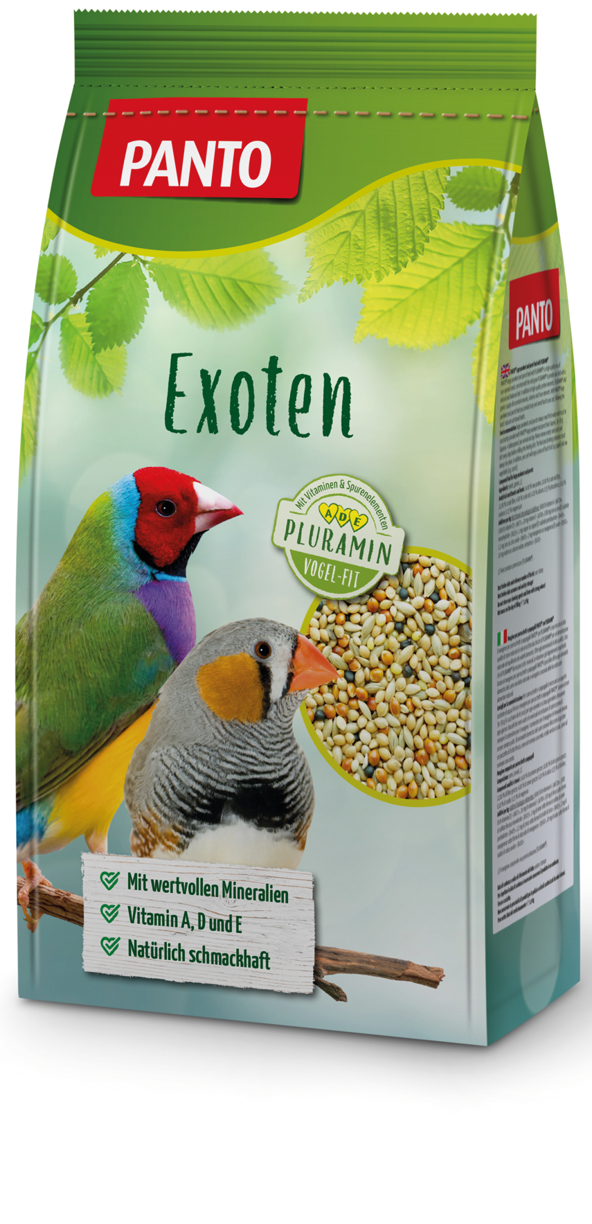 PANTO® Exotenfutter mit Pluramin®